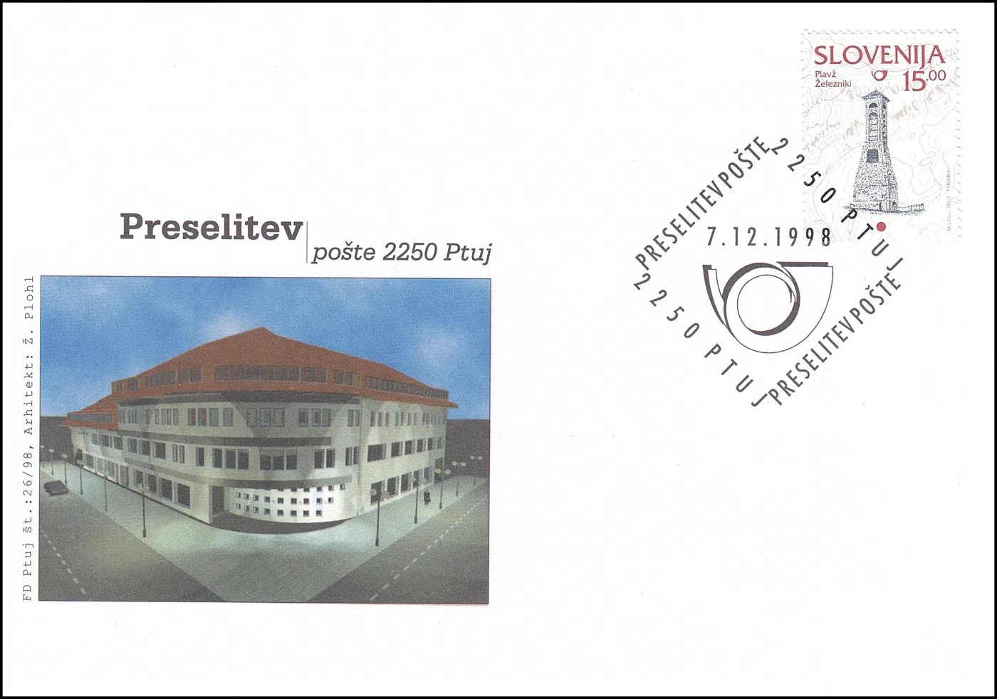 PRESELITEV POŠTE 2250 PTUJ